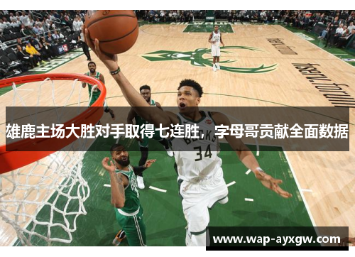 雄鹿主场大胜对手取得七连胜，字母哥贡献全面数据