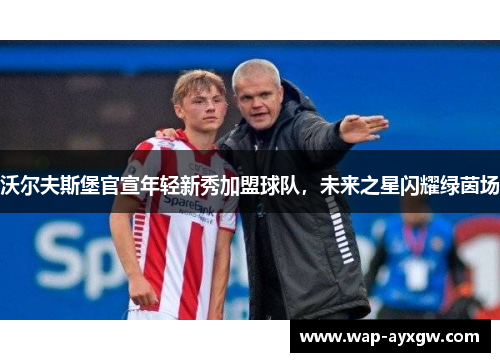 沃尔夫斯堡官宣年轻新秀加盟球队，未来之星闪耀绿茵场